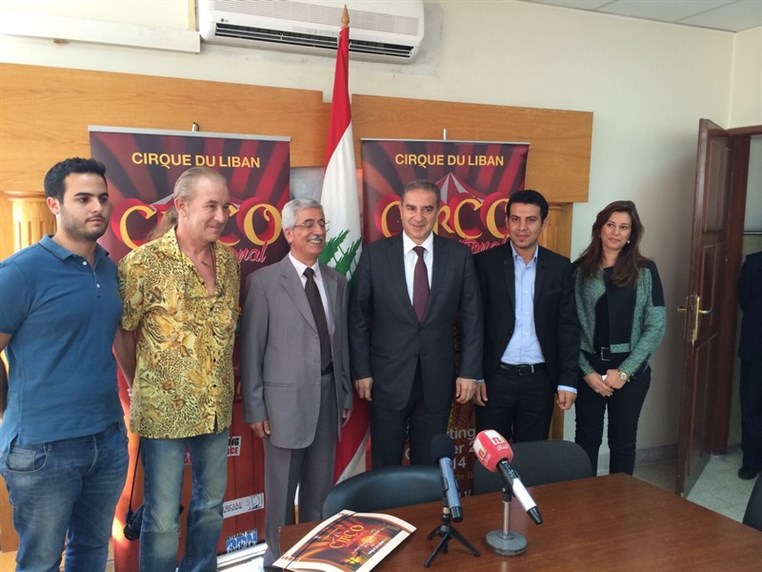 Cirque Du Liban Press Conference